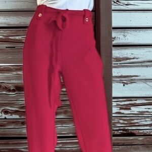 NYCC Bright Red Trousers LIKE NEW